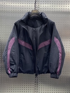 冬季新款立领羽绒服男潮牌时尚抗寒白鸭绒外套加厚保暖夹克上衣男