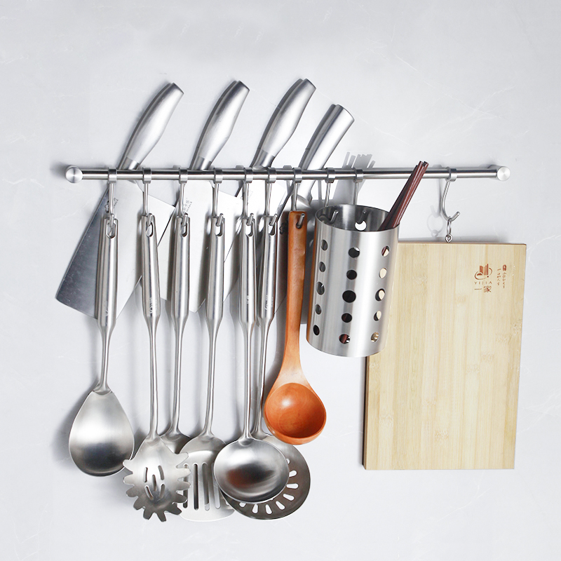 免打孔不锈钢壁挂式收纳日本排钩