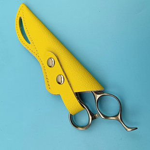 真皮单支剪刀包美发剪发包美发工具包牛皮剪刀保护套发型师包皮套