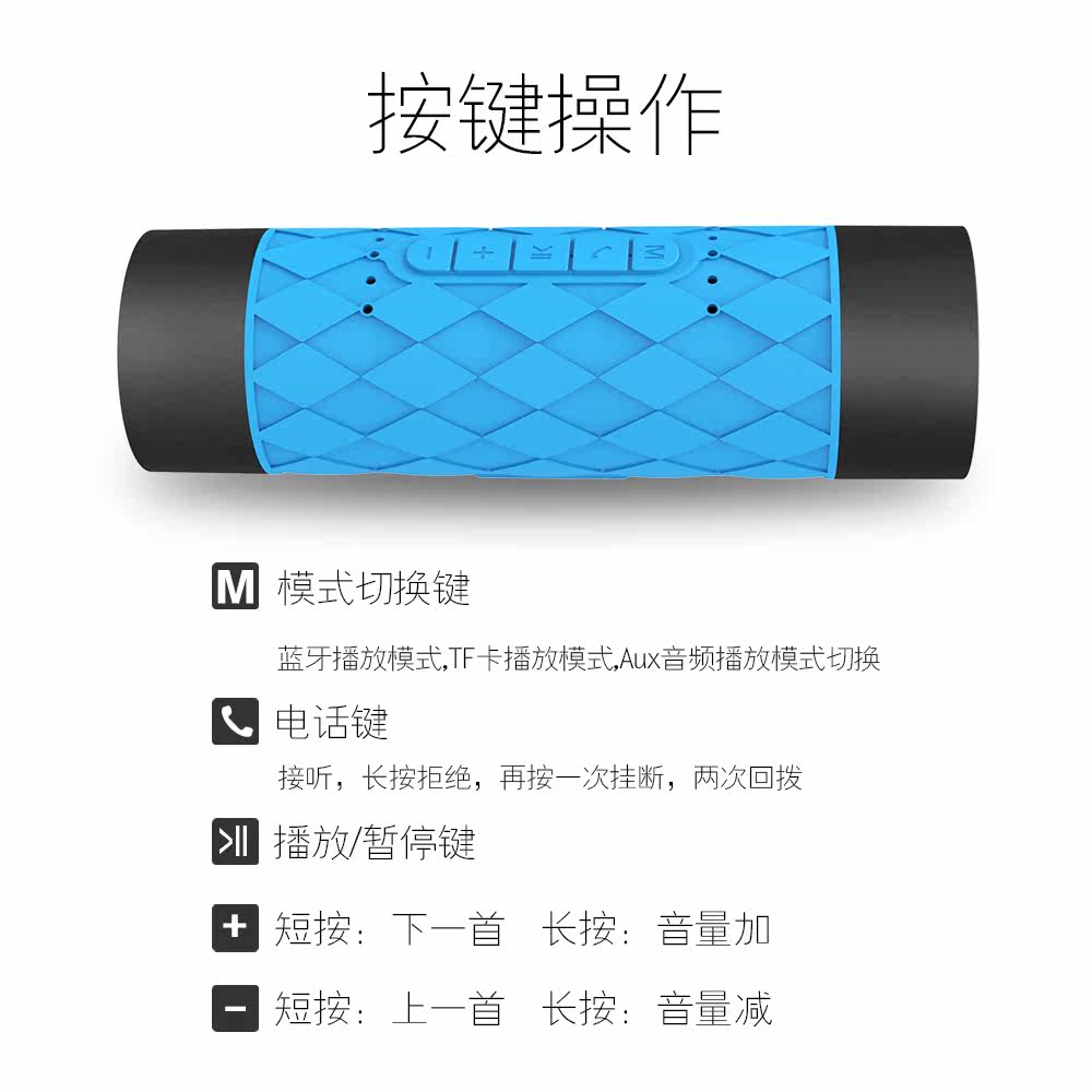 Haut-parleurs pour vélos en ABS + Silicone - Ref 2265923 Image 3