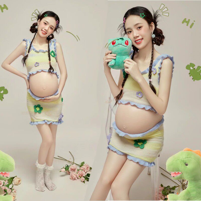 龙年新款孕妇拍照服装