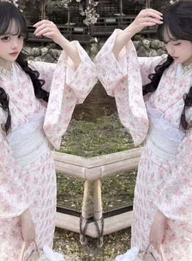 影楼新款日式改良正装和服写真