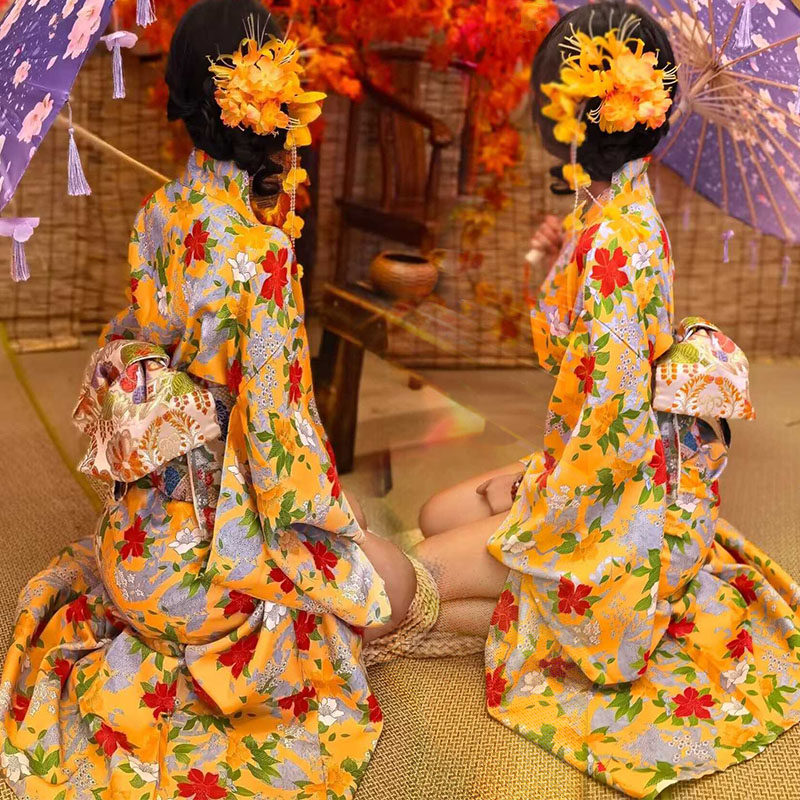 日系浴衣连衣裙写真摄影拍照服装