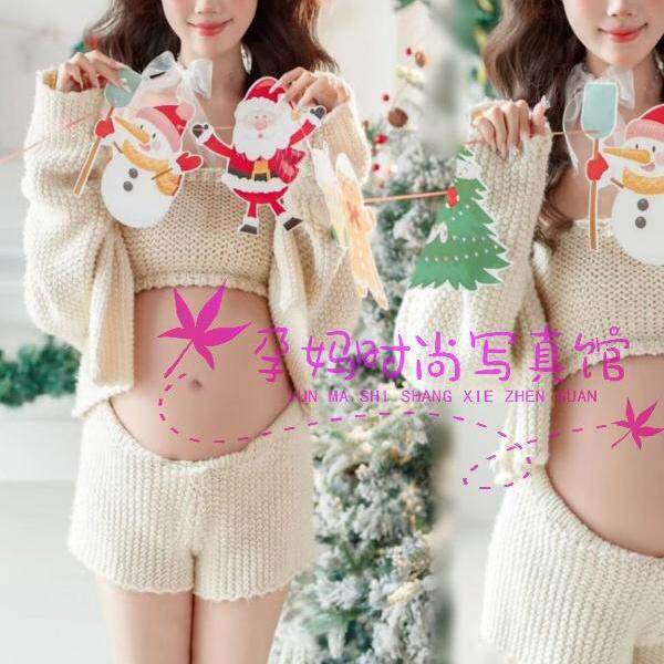 2024新款孕妇照服装影楼摄影孕妈咪拍照主题服饰孕妇照片写真服装