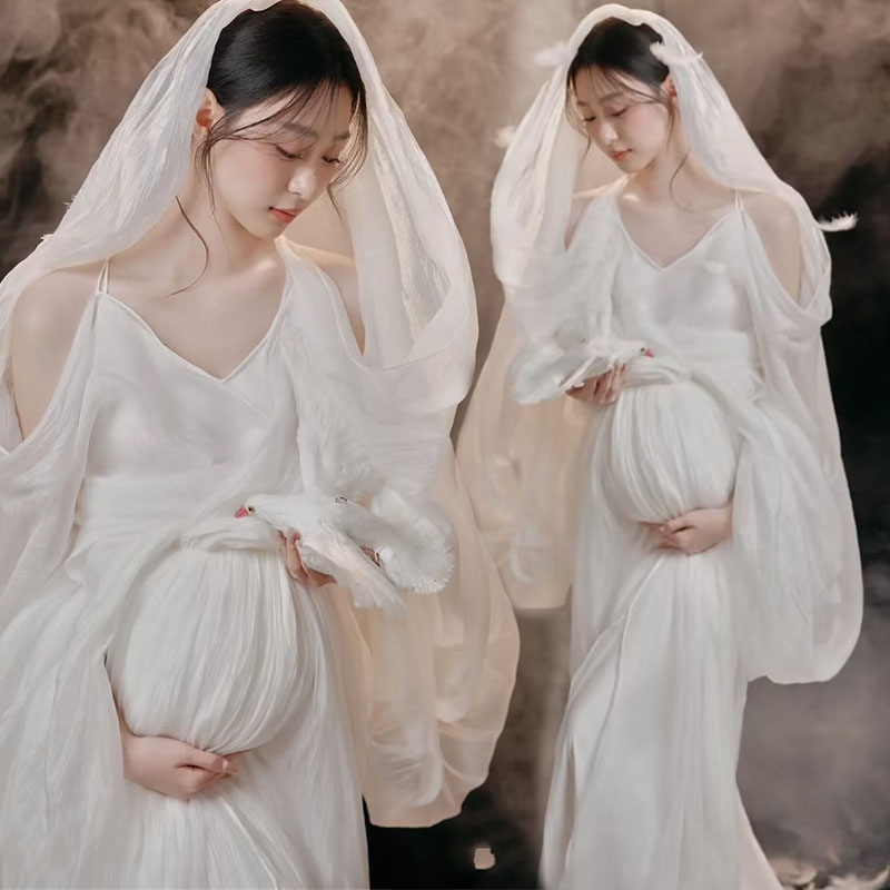 艾美影赏希腊风孕妇写真服