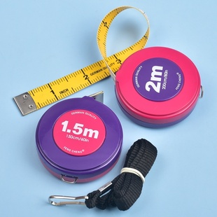 1.5米2米3米公英制多功能尺皮尺家用裁缝软尺便携测量三围皮卷尺