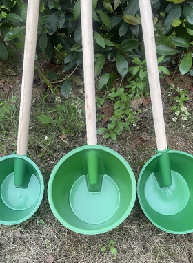 新款加厚牛筋灌溉粪瓢粪勺菜园淋菜浇水施肥舀水瓢农用瓜当大泼瓢