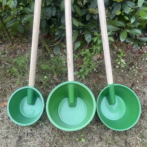 新款外插柄牛筋水舀勺子灌溉粪瓢