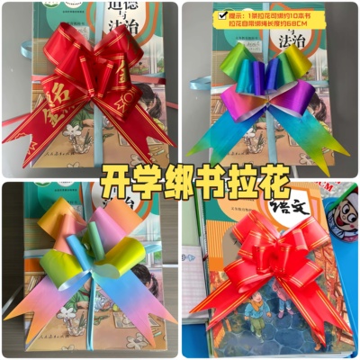 开学蝴蝶结大号拉花丝带教室装饰