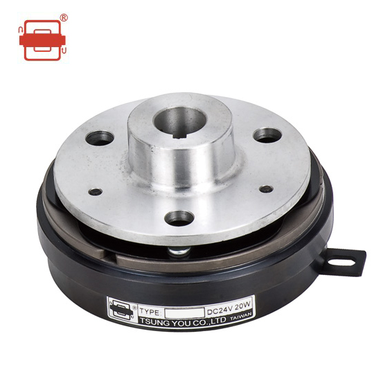 琮祐YZJ2-5 纸箱打钉机用超薄型干式单板电磁离合器DC24V22W