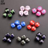 精英一二代 XSX Series X手柄按键 XSS彩色电源键ABXY按钮 xbox