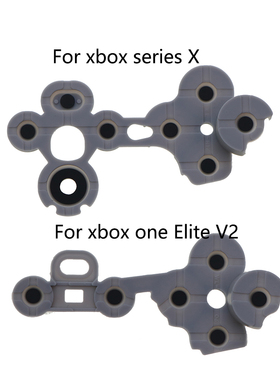 适用于Xbox Series 无线手柄导电胶 Xbox one slim X 按键胶垫