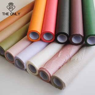 薇艺网眼纸蜂窝纸鲜花包装 纸 纸纯色花艺diy材料包花创新花束包装