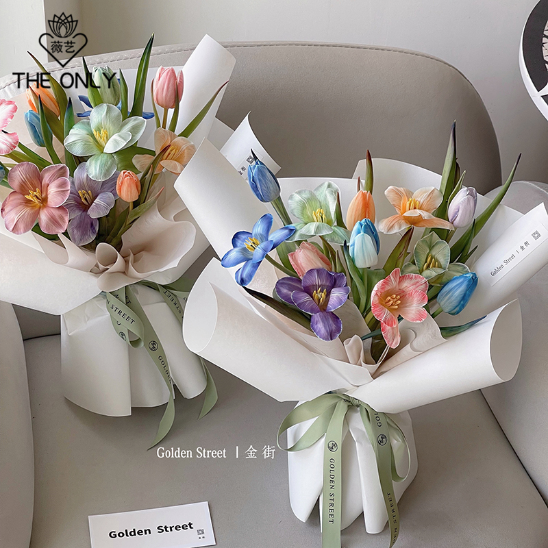 薇艺花艺颜色吸染剂花束染色剂