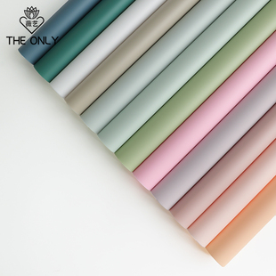 纸包花纸 纸花艺diy材料防水花束包装 薇艺 雾面纸韩素纸鲜花包装