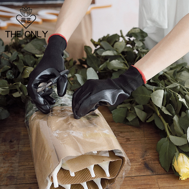 手套专业防滑耐磨用品花艺师