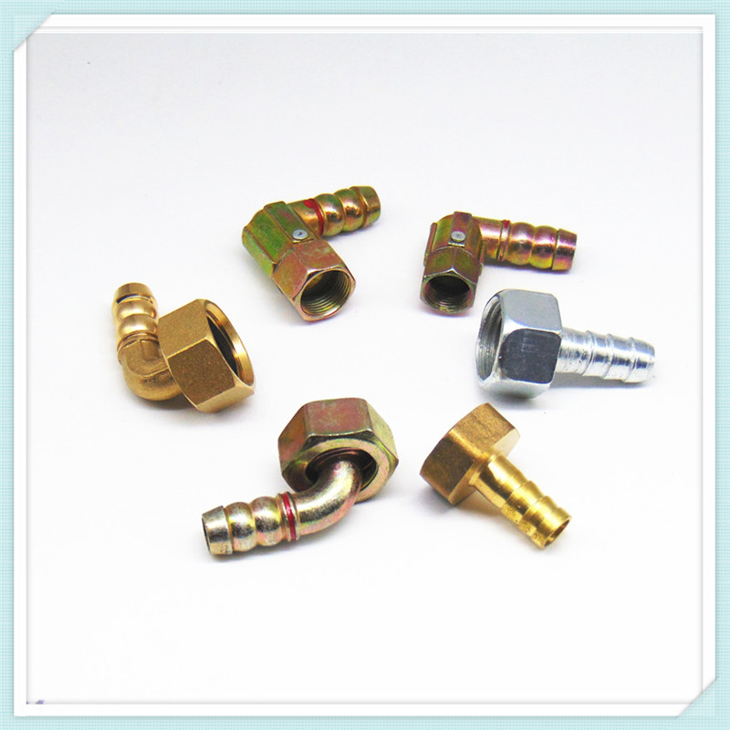 燃气灶万向接头软管连接四分内丝进气弯头螺口适合美多煤气灶配件