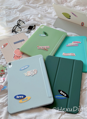 适用荣耀x6平板保护套AGR-W09HN电脑全包边外壳agrl09防摔翻盖皮套9.7英寸三折支架硅胶padX6软壳ins博主同款