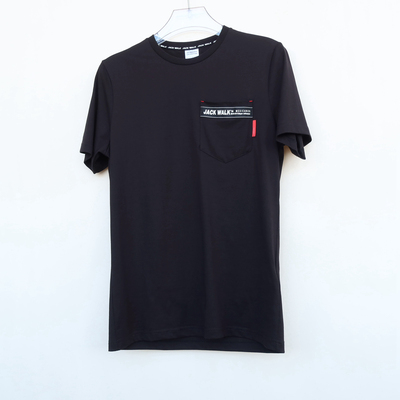 拉夏专柜断码男装夏纯棉短袖T恤