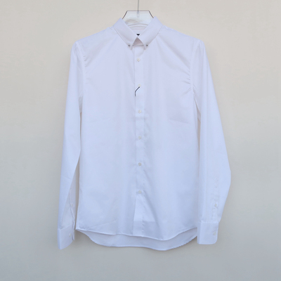 拉夏正品断码超值纯棉长袖衬衫