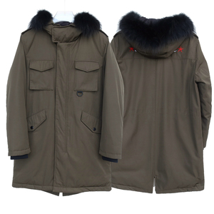 拉夏PT系列专柜撤柜大牌男装高级商务休闲厚保暖羽绒服2A2393军绿