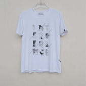 男夏天丝棉舒柔弹力圆领短袖 拉PT系列 L撤柜正品 T恤8B1713白色