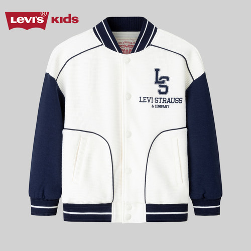 棒球衣夹克外套李维斯儿童