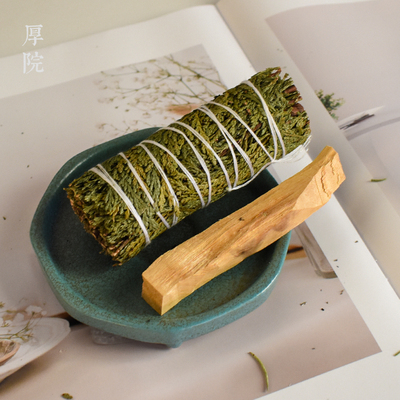 厚院天然加州雪松杖白鼠尾草小众草本植物香薰净化空间圣木薰衣草