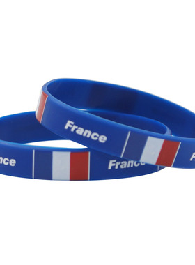 法国体育运动能量手镯硅胶