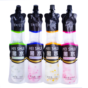 菓町星语黑水法式蓝莓草莓菠萝苹果味爆珠饮料小卖部怀旧零嘴食品