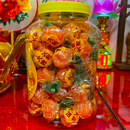 悠滋悠味果味软糖大吉大利桔子糖过年货喜庆凝胶糖果橘子小零食品