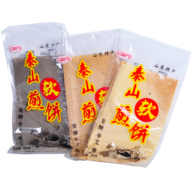 山东特产泰山软煎饼发酵手工