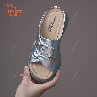 东方骆驼EASTERN CAMEL新款凉拖鞋女士新款夏季外穿时尚罗马拖鞋