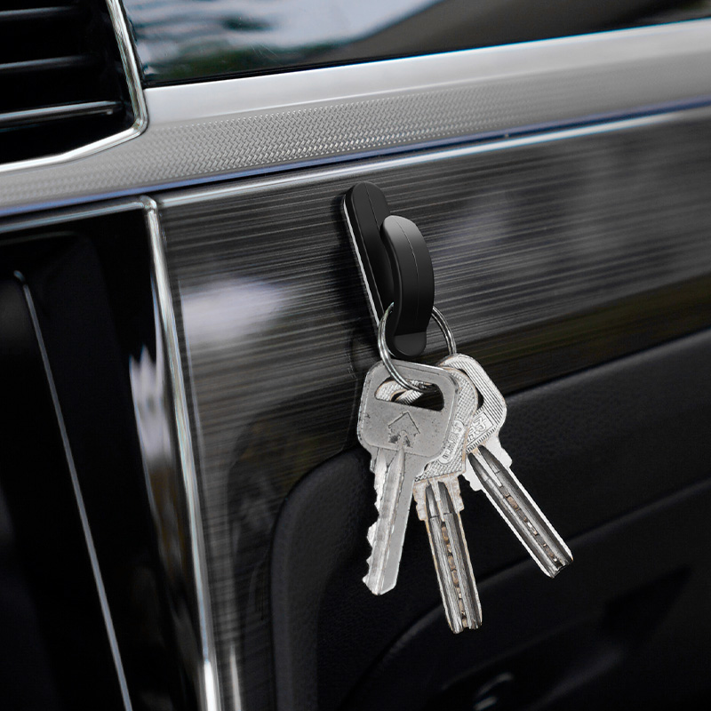 汽车内便利挂钩车用便捷挂钩车载垃圾袋钥匙圈粘贴多功能挂钩对装