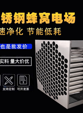 净化油烟滤芯蜂窝电场油污净化