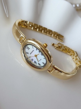 手链手表女款简约气质小巧精致高级感时尚轻奢小众女表新款手链表