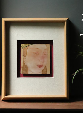 本曼朱莉燕大漆漆画艺术收藏品