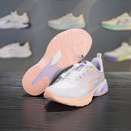 李宁四季通用减震回弹童跑步鞋