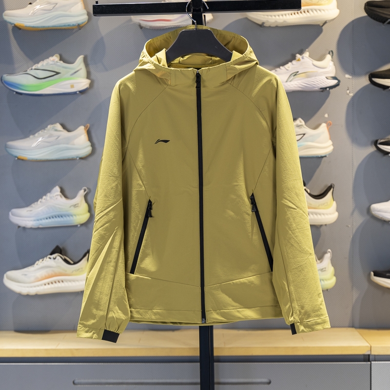 李宁运动风衣防风防泼水