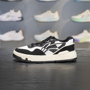 80S女子休闲鞋 板鞋 2025秋季 舒适软弹经典 AGCV208 新品 李宁COMMON