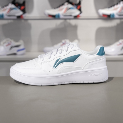 李宁系带男子板鞋低帮休闲鞋