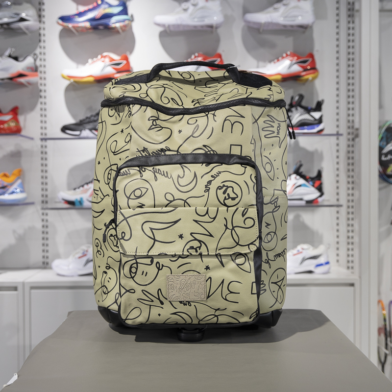 李宁中国日背包男女通用双肩包