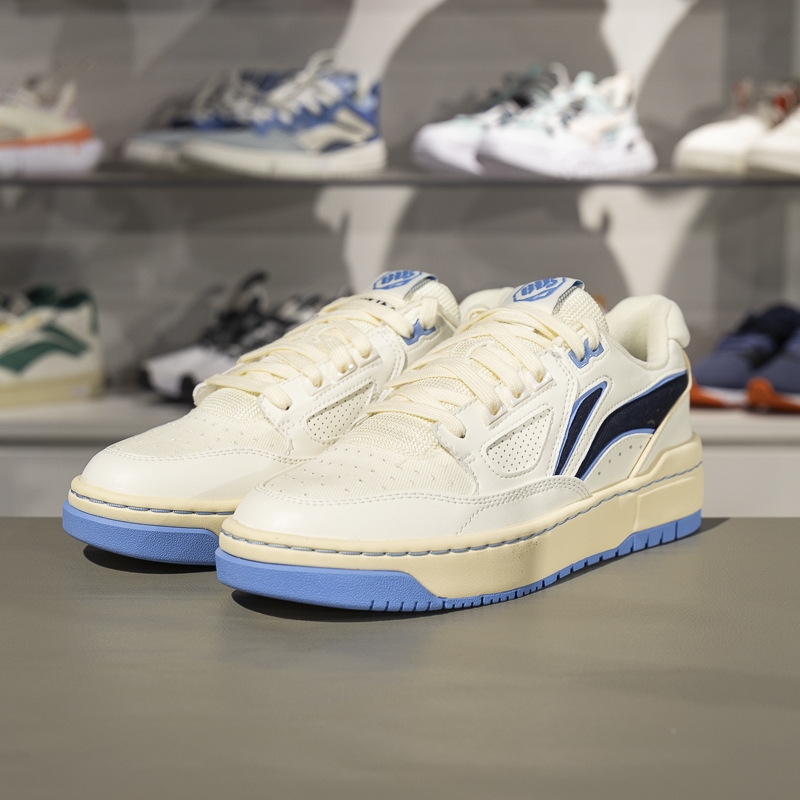 李宁板鞋2025新款反伍BADFIVE新秀男女减震回弹篮球文化鞋ABCV009