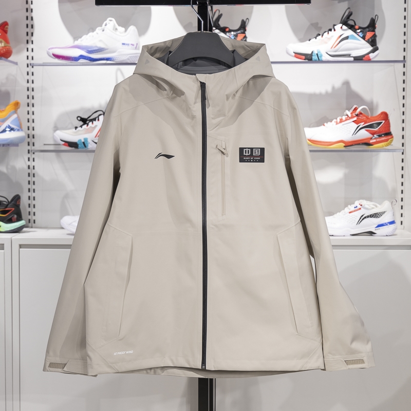 李宁运动风衣防风保暖
