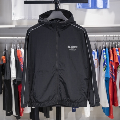李宁运动风衣防泼水防晒