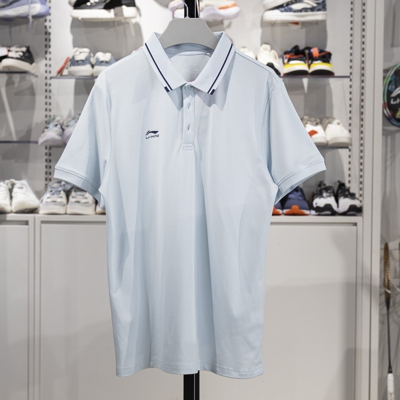 李宁男子短袖POLO衫2025新款团购系列夏季舒适透气翻领T恤APLV063,运动服/休闲服装,运动POLO衫,淘宝优惠券,粉丝福利购,淘宝优惠卷