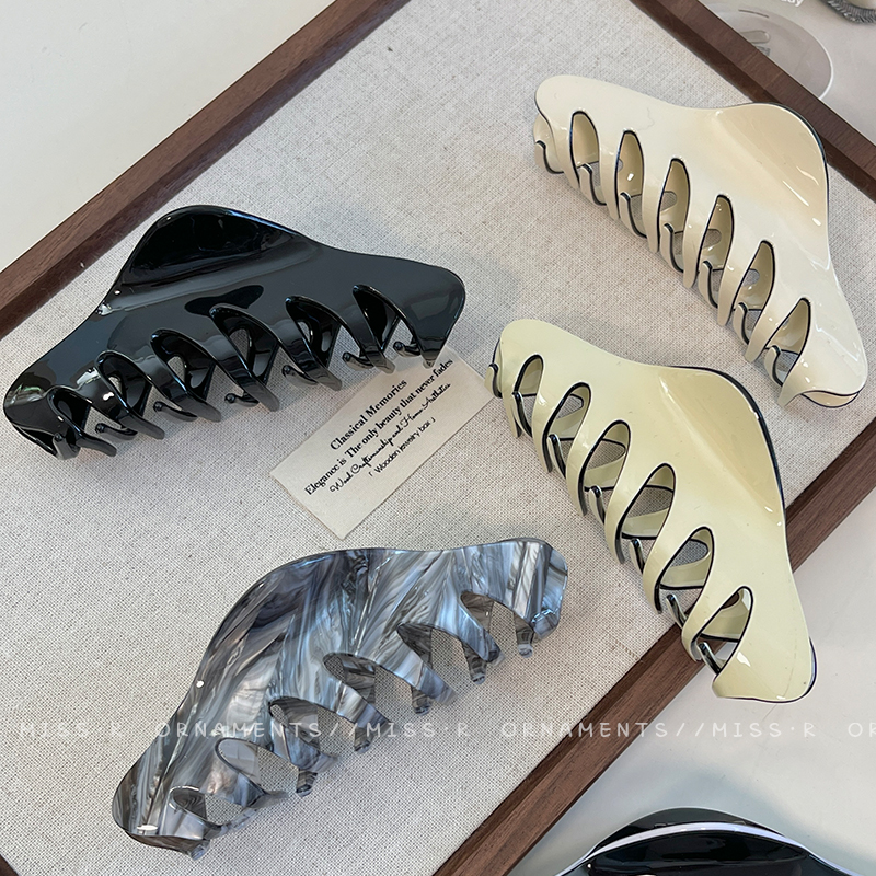 气质法式醋酸中号抓夹