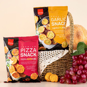 烤面包片代餐饼干 蒜香法式 韩国进口 samlip蒜蓉面包干120g