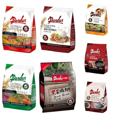 香港丹顿燕麦片芝麻糊核桃糊冲饮