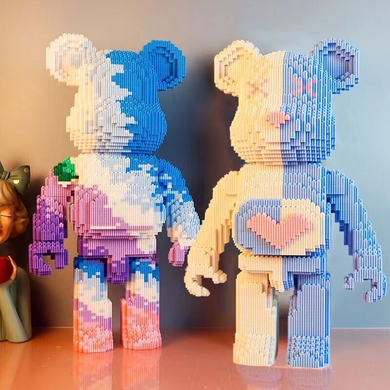 微小颗粒拼装益智积木成人版高难度女孩系列2026新款超大号暴力熊